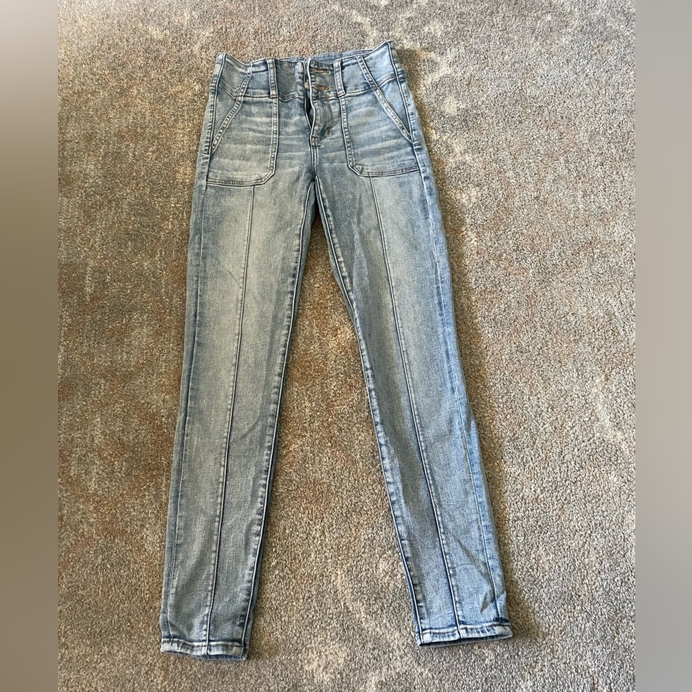 American Eagle Super Hi-Rise Jeggings